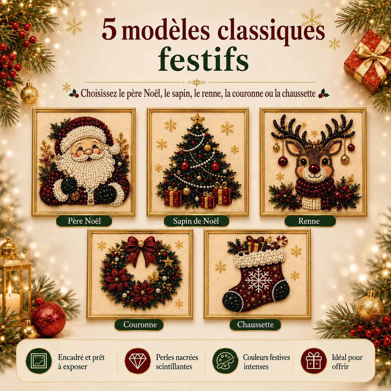 Zavelis Paris™ Crystal Holiday Canvas