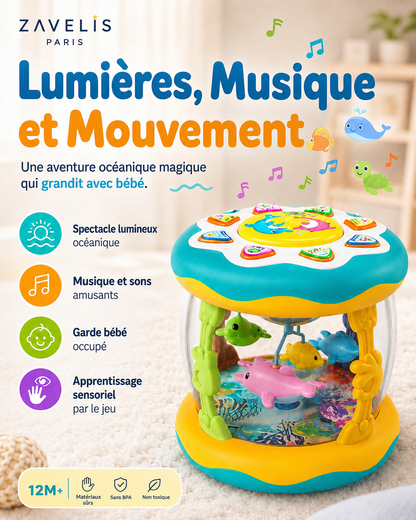 Zavelis Paris™ Aqua wonder Tummy Time Projector