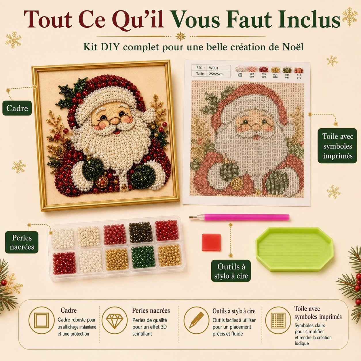 Zavelis Paris™ Crystal Holiday Canvas