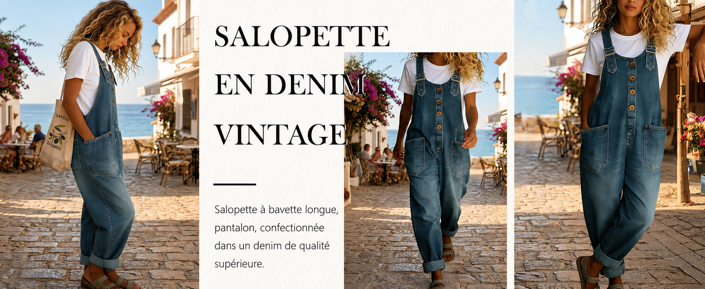 Zavelis Paris™ Denim Muse Overall