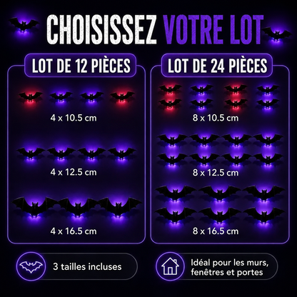 Zavelis Paris™ Glow Wing Bats