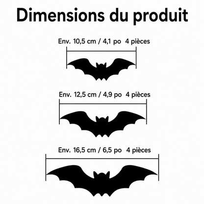 Zavelis Paris™ Glow Wing Bats