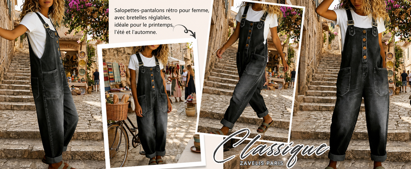 Zavelis Paris™ Denim Muse Overall