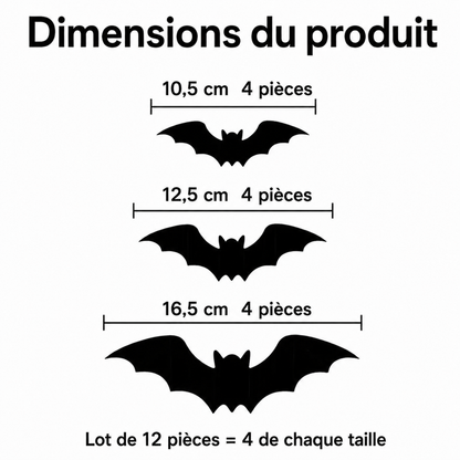 Zavelis Paris™ Glow Wing Bats