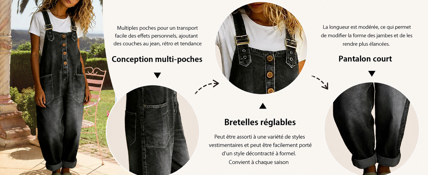 Zavelis Paris™ Denim Muse Overall