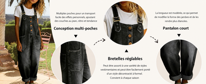 Zavelis Paris™ Denim Muse Overall