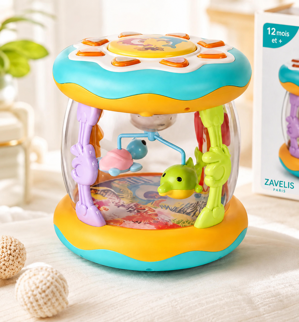 Zavelis Paris™ Aqua wonder Tummy Time Projector