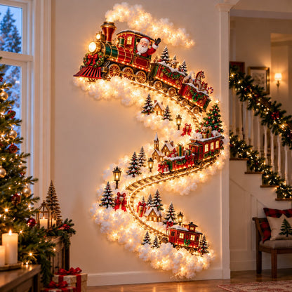 Zavelis™ Magic Trail Décoration Murale Lumineuse de Noël