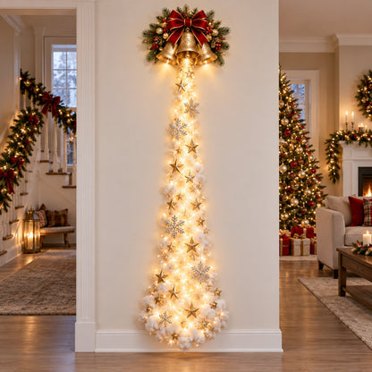 Zavelis™ Magic Trail Décoration Murale Lumineuse de Noël