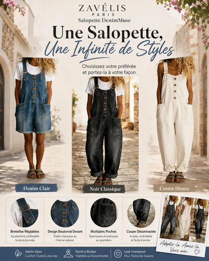 Zavelis™ Salopette en Jean