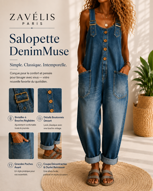 Zavelis™ Salopette en Jean