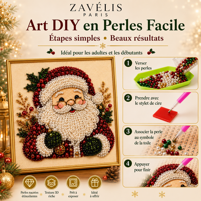Zavelis™ Toile de Noël en Cristal