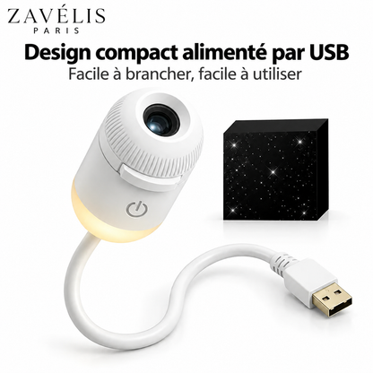 Zavelis™ Projecteur Galaxie 2-en-1 GalaxyGlow