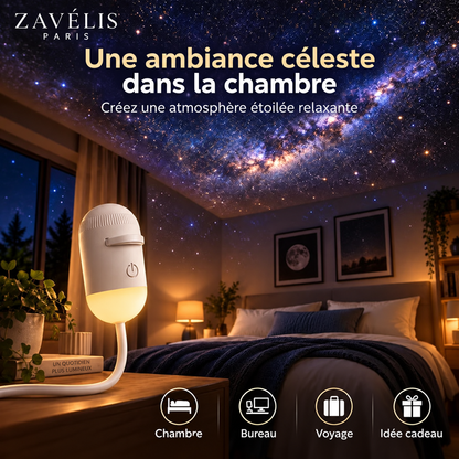 Zavelis™ Projecteur Galaxie 2-en-1 GalaxyGlow