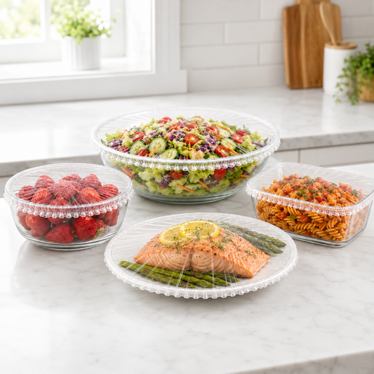 Zavelis™ Housses Alimentaires Extensibles FreshSeal