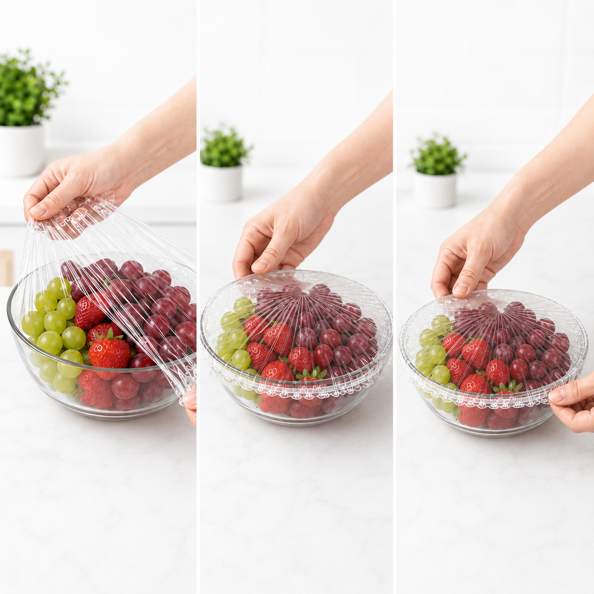 Zavelis™ Housses Alimentaires Extensibles FreshSeal