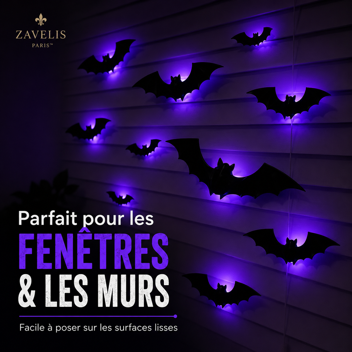 Zavelis™ Chauves-Souris Lumineuses