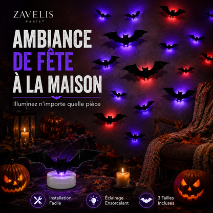Zavelis™ Chauves-Souris Lumineuses
