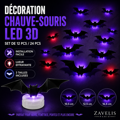 Zavelis™ Chauves-Souris Lumineuses