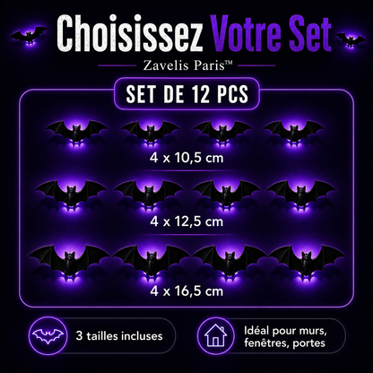 Zavelis™ Chauves-Souris Lumineuses