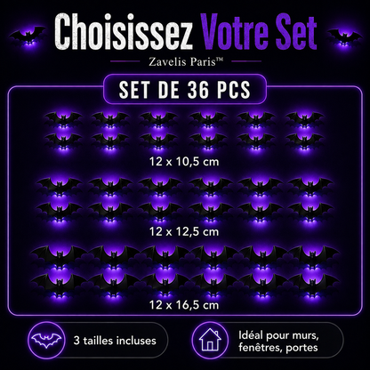 Zavelis™ Chauves-Souris Lumineuses