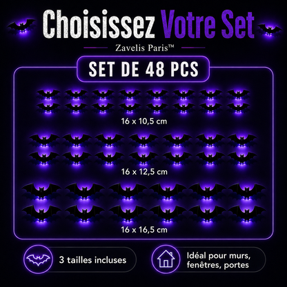 Zavelis™ Chauves-Souris Lumineuses