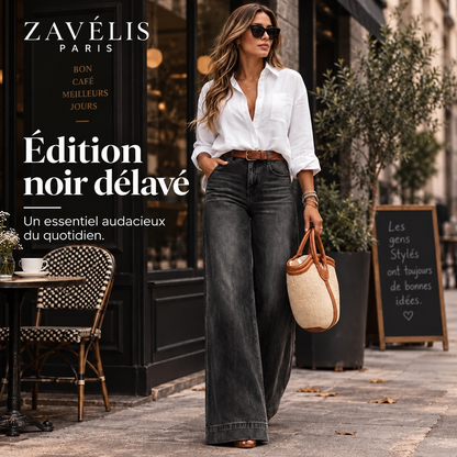 Zavelis™ Jean Coupe Ample Femme