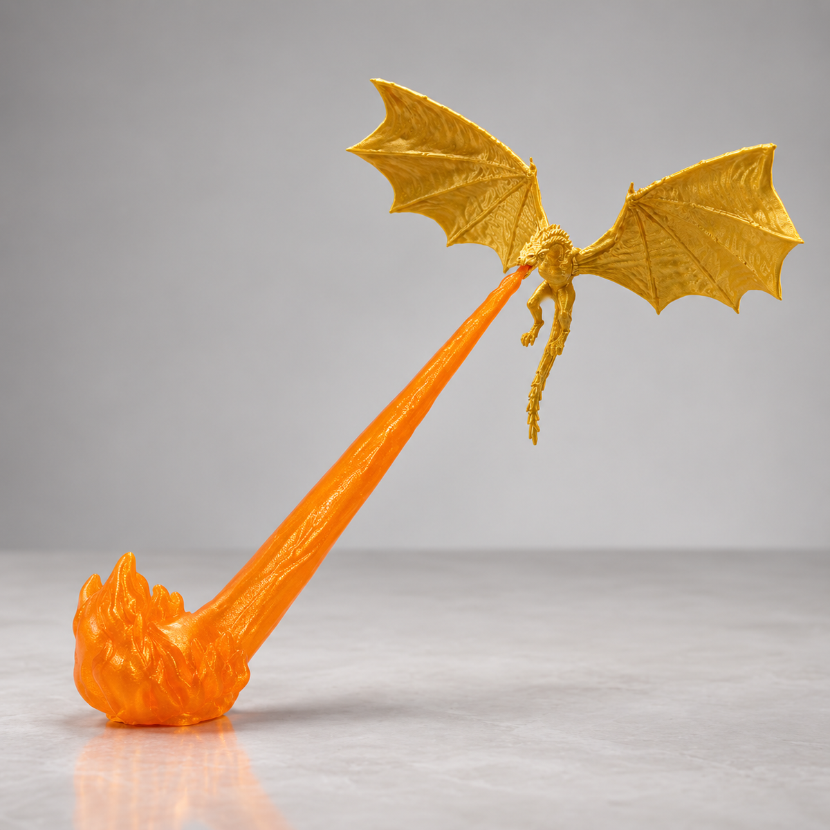 Zavelis™ EmberWing Décoration Dragon LED avec Flamme