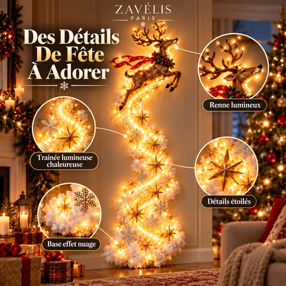 Zavelis™ Magic Trail Décoration Murale Lumineuse de Noël