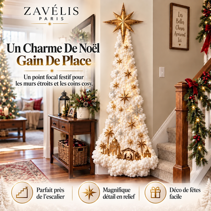 Zavelis™ Magic Trail Décoration Murale Lumineuse de Noël