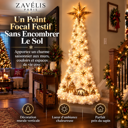 Zavelis™ Magic Trail Décoration Murale Lumineuse de Noël