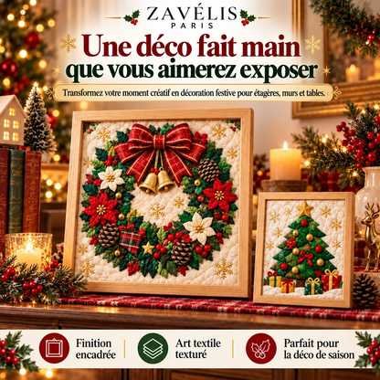Zavelis™ Kit Créatif Patchwork en Tissu