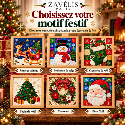 Zavelis™ Kit Créatif Patchwork en Tissu