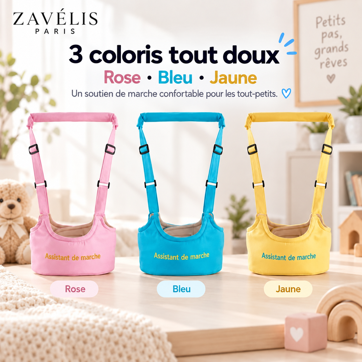 Zavelis™ Harnais de Sécurité pour Enfant StepSafe