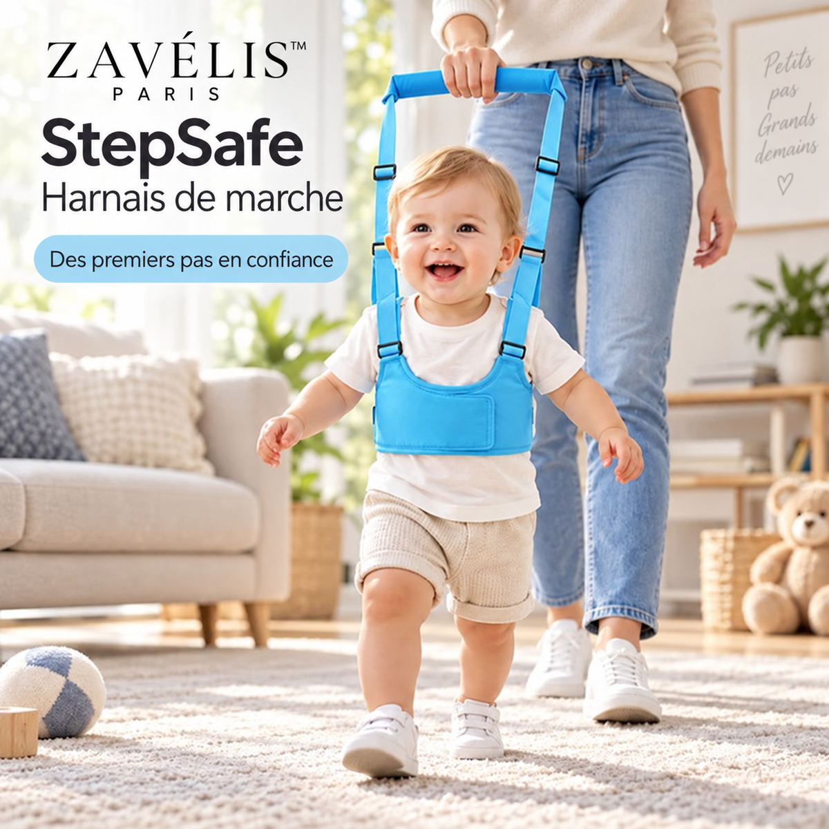 Zavelis™ Harnais de Sécurité pour Enfant StepSafe