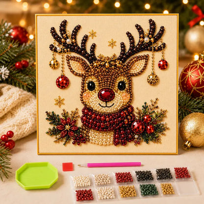 Zavelis™ Toile de Noël en Cristal
