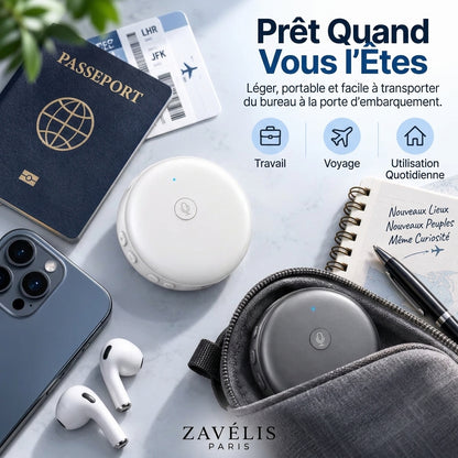 Zavelis™ Stylo de Traduction IA en Temps Réel