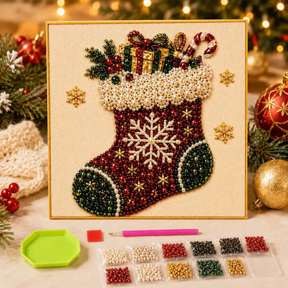 Zavelis™ Toile de Noël en Cristal