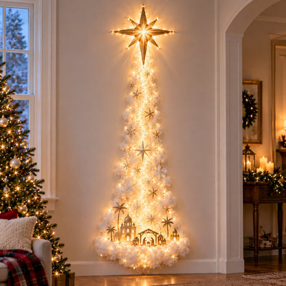 Zavelis™ Magic Trail Décoration Murale Lumineuse de Noël