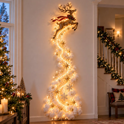 Zavelis™ Magic Trail Décoration Murale Lumineuse de Noël