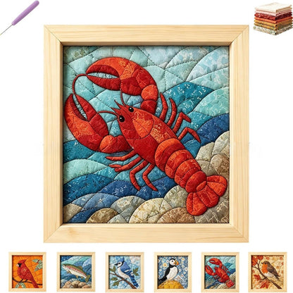 Zavelis™ Kit Créatif Patchwork en Tissu