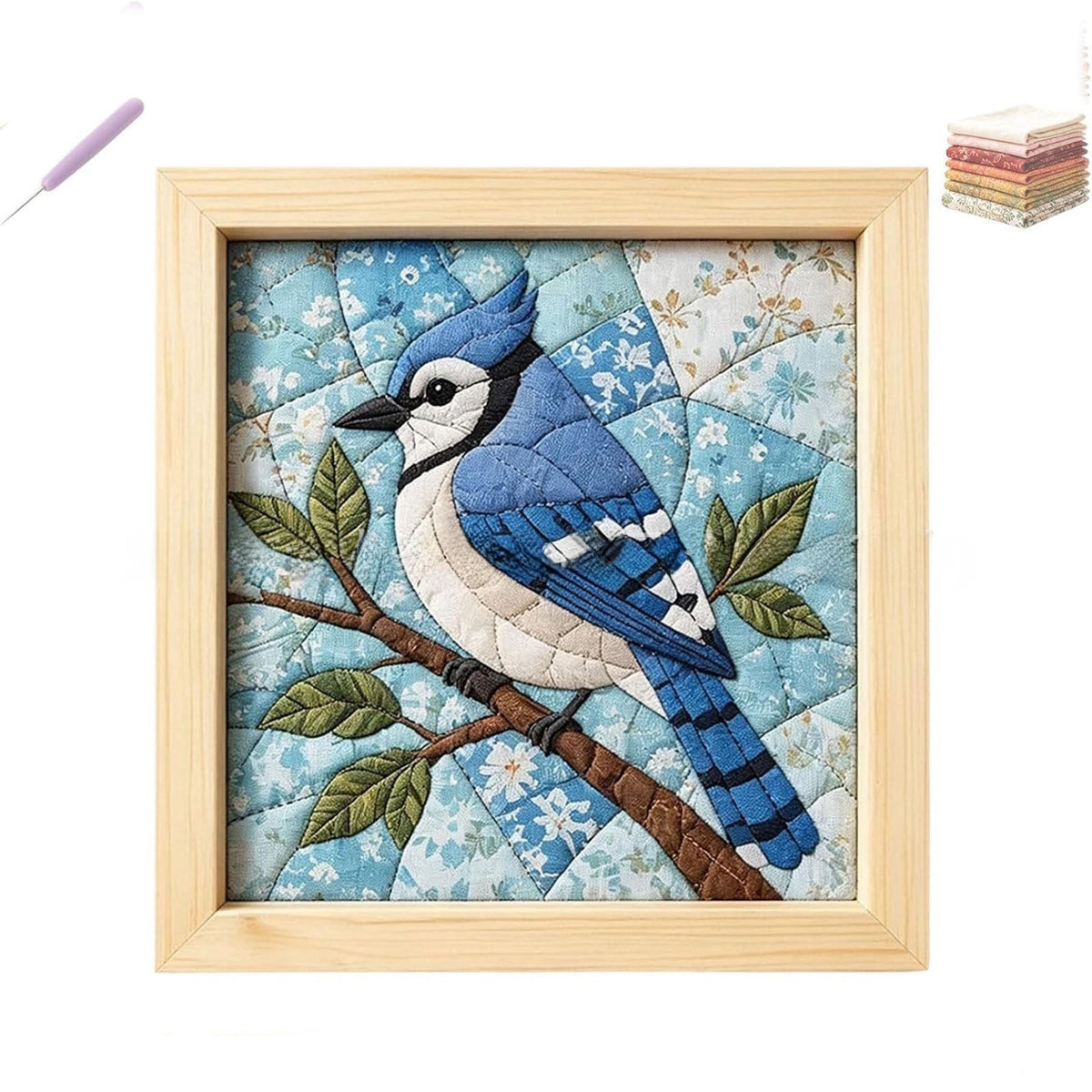 Zavelis™ Kit Créatif Patchwork en Tissu